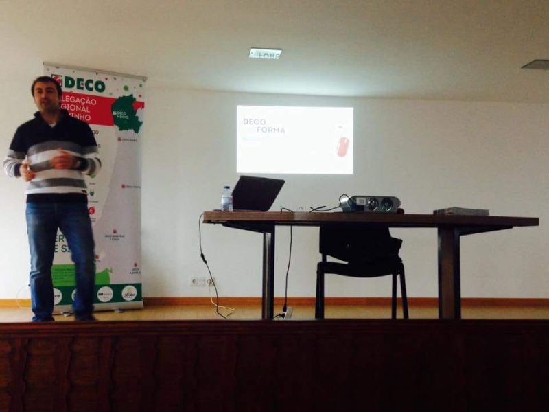 A Deco visita a Junta de Freguesia